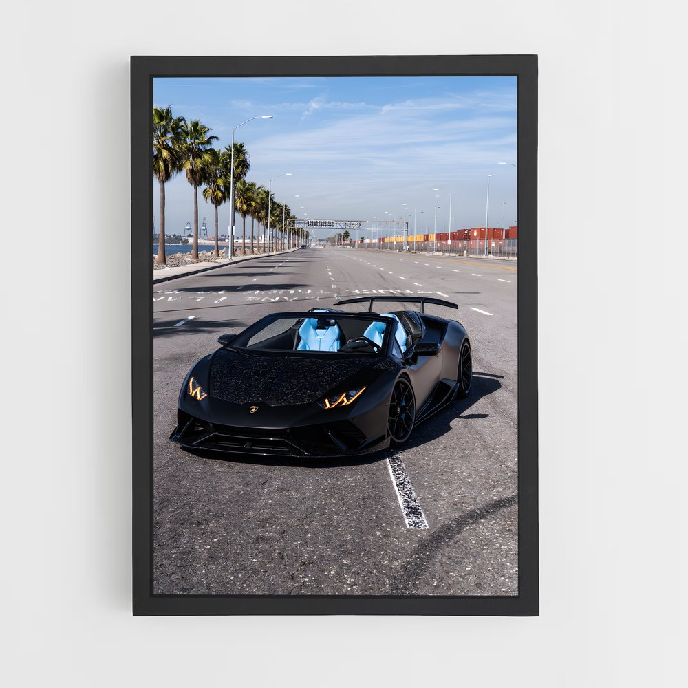Poster Huracan performante spyder – affiche Lamborghini (vue 2)